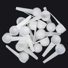 Honbay 20PCS 10ml 5g White Plastic Measuring Spoons Coffee Sugar