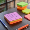 600 x Peel Off Sticky Notes 76x76mm 6 Pads of