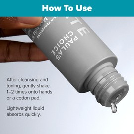 Paula’s Choice 6% Mandelic Acid + 2% Lactic Acid Exfoliant, Gentle Daily AHA Exfoliant, Face Exfoliator for Discoloration, Bumpy Texture & Radiance, for Sensitive Skin, Fragrance-Free, 3oz