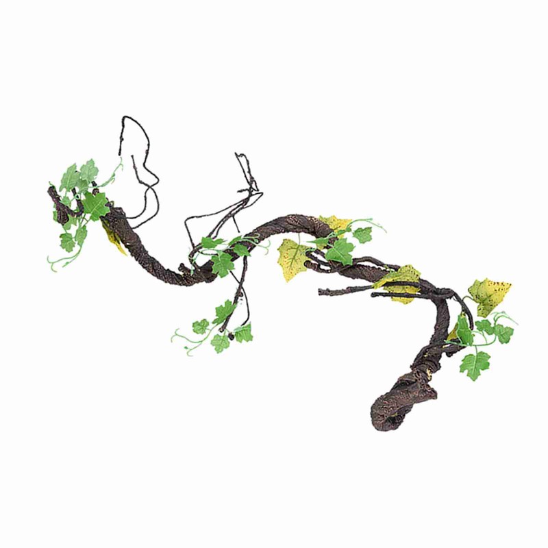 Artificial Reptiles Vine Climber Jungle Forest Bend Branch Terrarium Cage