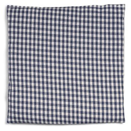 Grain Pillow 19 Organic Fabric Blue/White, , ,