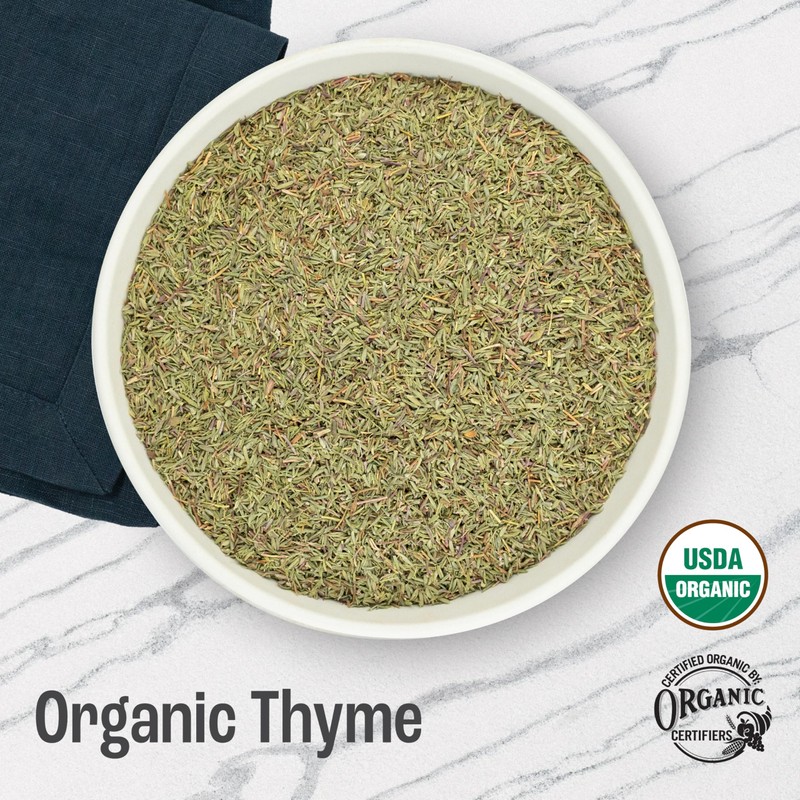 J Mac Botanicals Organic Thyme - 4 oz