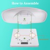 Digital Mini Pet Scale, Small Animal Weight Scale, Portable LCD