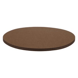 uxcell Round Felt Furniture Pads, 2Pcs 11" Dia x 0.2" Thick Adhesive Backed Felt Non-Slip Anti-Scratch Felt Pads Chair Leg Protectors for Protecting Hardwood Floor, Brown