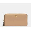 Coach CH801 Accordion Zip Around Wallet Refined Calf Leather $225