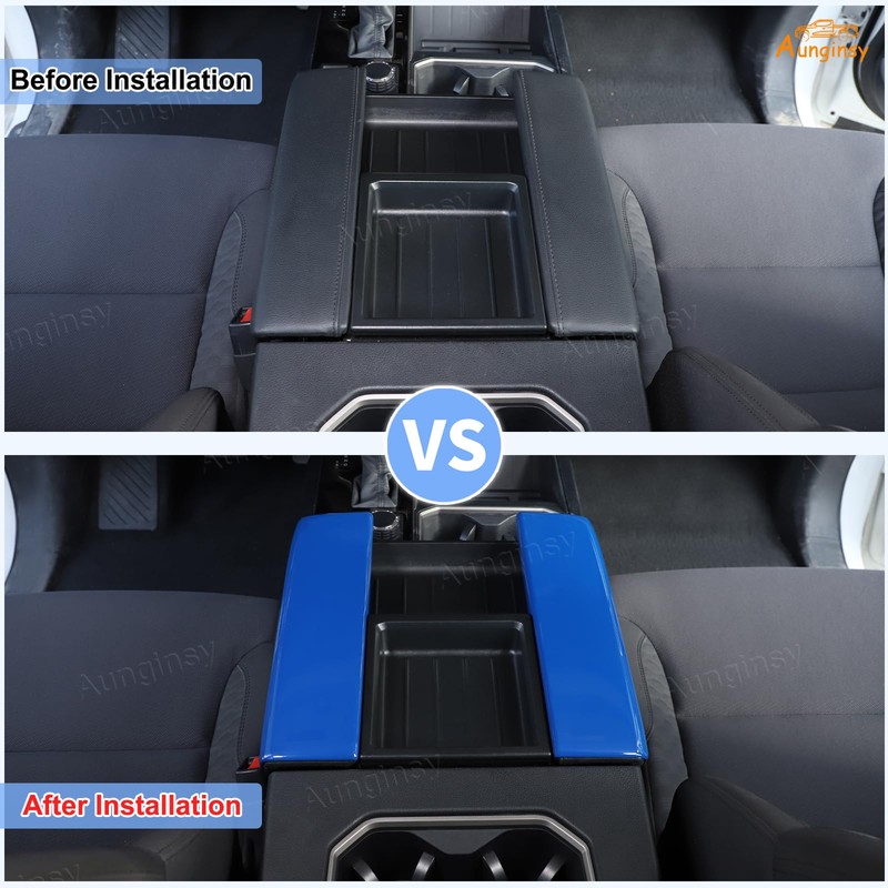Center Console Armrest Protector Cover for Toyota Tundra/Sequoia 2022-2026