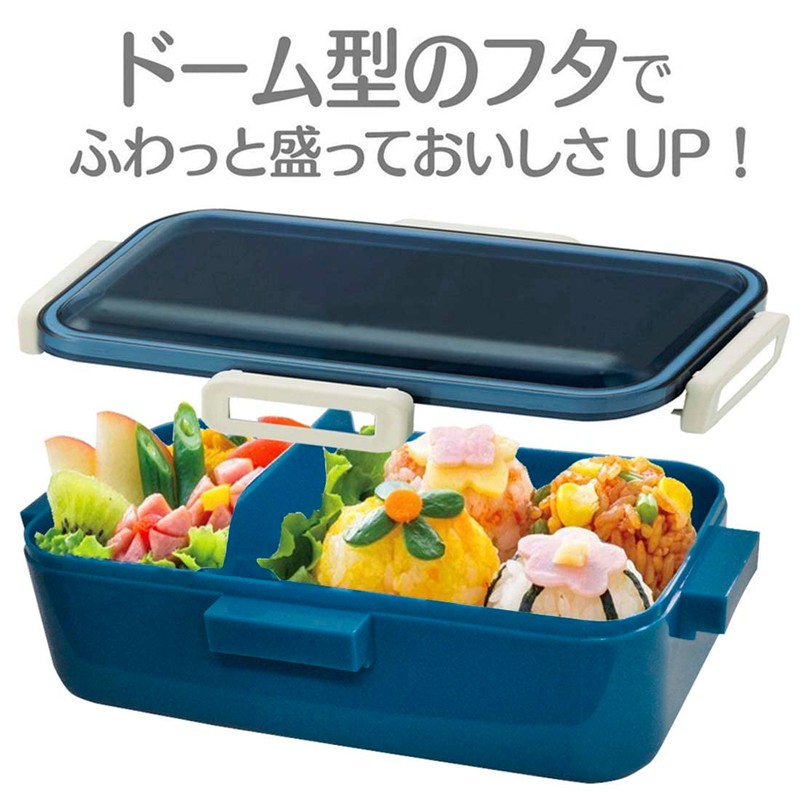 Skater PFLB6AG-A Lunch Box, Ocean Blue, 18.9 fl oz (530