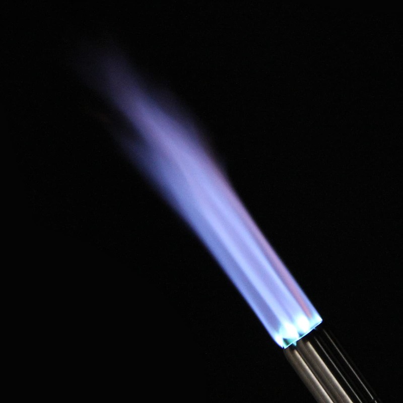 BLUEFIRE Triple Flame Jet Turbo Torch MAPP Kit,Manual Ignition Gas