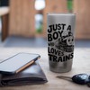 Just a Boy Who Loves Trains Funny Retro Steam Engine
