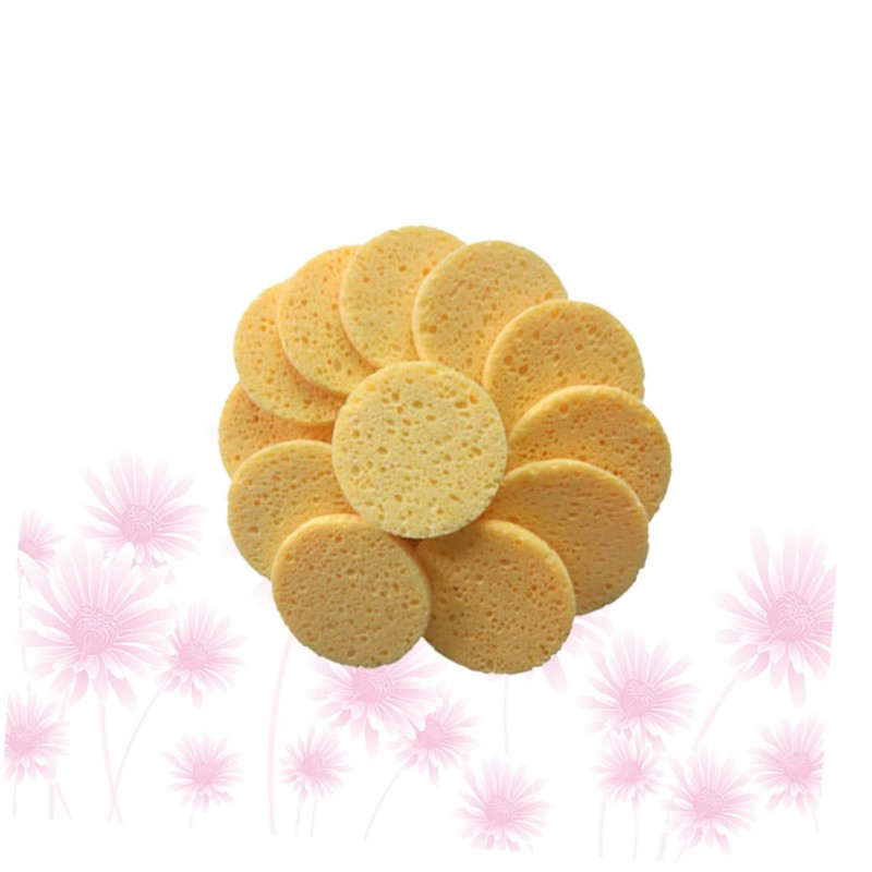 FOMIYES Makeup Remover Pads Face Cleaning Puff 20pcs Skin-friendly Cotton