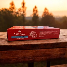 Old Spice 3 Old Spice Soap WOLFTHORN Deodorant Bars 5.1 oz each Lasting Scent DISCONTINUED