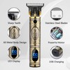 AMULISS AMULISS Professional Mens Hair Clippers Zero Gapped Cordless Hair