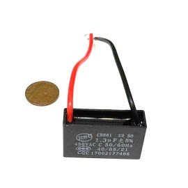 endlessparts 3 Pieces  Generator Capacitor 450 VAC 1.3uF  50/60Hz CBB61 hbc 5% 40/85/21 E90