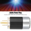 Monosaudio Pure Copper 24K Gold Plated Power Plug HIFI Audio