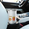 Cute Kawaii French Fries Lovers Cartoon Stainless Steel Insulated Tumbler