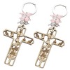 12 Pcs First Communion Wood Keychain Favor for Girl Gift