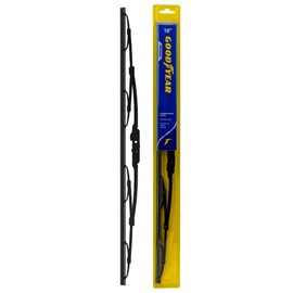 Goodyear Reveal 18" Conventional Windshield Wiper Blade, Rust-Resistant Replacement Wiper Blade with Universal Adaptor, Pack of 1