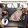 PROZAR Dog Car Seat Cover for Back Seat Hard Bottom