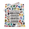 MYSOMY Wings Fire Darkstalker Tote Bag Wings Fire Novel Inspired