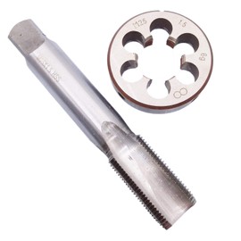 HSS M25 x 1.5mm Tap and M25 x 1.5mm Die Metric Thread Right Hand