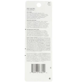 Revlon ColorStay Eyeliner Pencil, Black [201], 0.01 oz (Pack of 4)