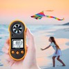 Digital Anemometer, RZ818 Handy Air Flow Meter High Precision Digital