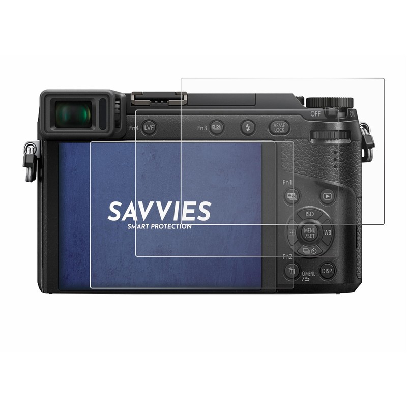 6x Savvies screen protector for Panasonic Lumix GX80 Screen Protector