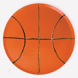 Meri Meri Basketball Plates (Pack of 8)