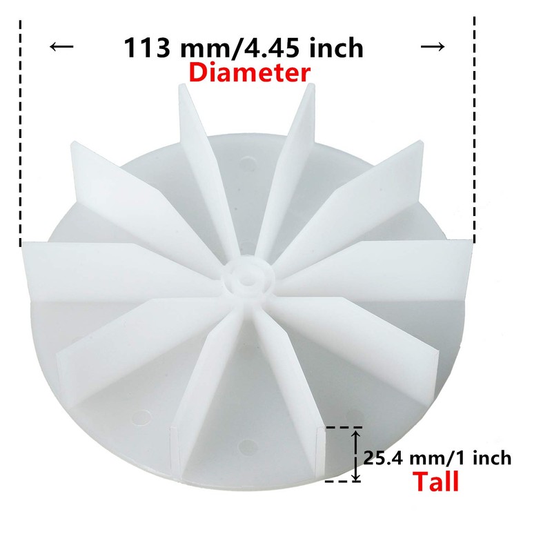 BOJACK Bathroom Vent Exhaust Fan Motor Replacement Electric Motors Kit