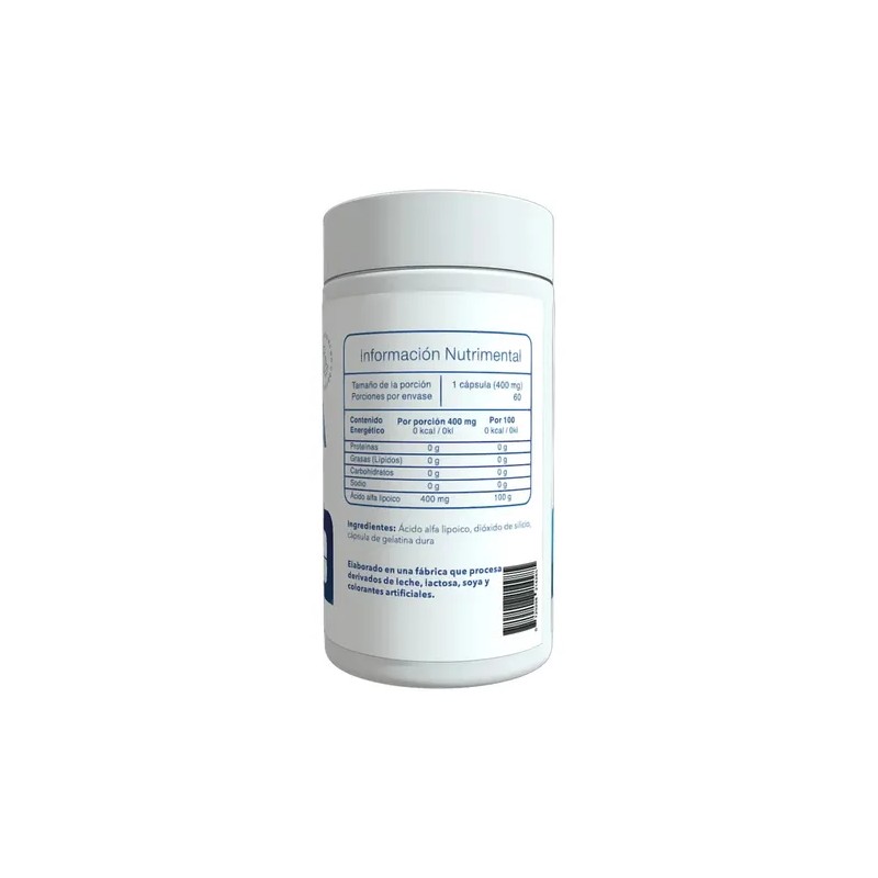 Essentials R-ala Acido Alfa Lipoico 60 Caps Sabor Sin sabor