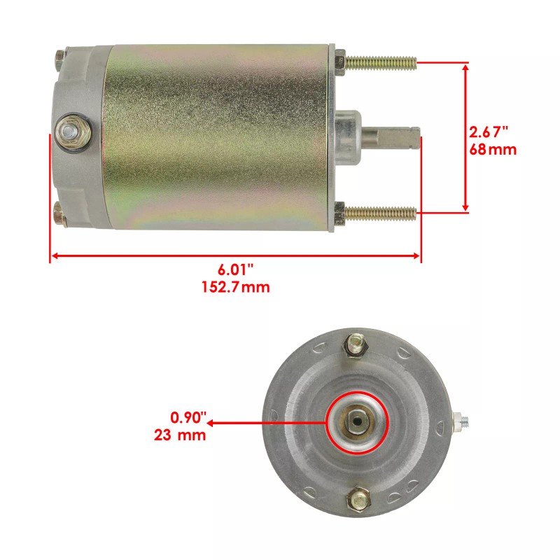 Caltric Starter for Arctic Cat Snowmobile Ext 550 580 600