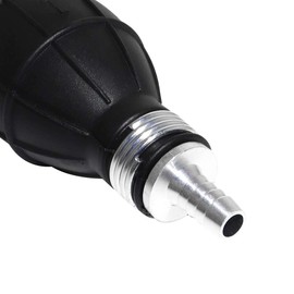 8mm 5/16 Black Primer Bulb Rubber Fuel Pump Transfer Vacuum Fuel Hand Primer Gasoline Petrol Diesel Pump for Marine Boat Accessories 9001080A