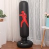 Stand-type self-righting punching bag, boxing, Taekwondo, air punching bag, martial arts sandbag / 스탠드형 오뚝이펀칭백 복싱 권투 태권도 에어 펀치백 격투기 샌드백