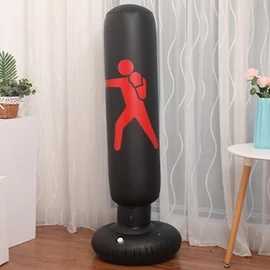 Stand-type self-righting punching bag, boxing, Taekwondo, air punching bag, martial arts sandbag / 스탠드형 오뚝이펀칭백 복싱 권투 태권도 에어 펀치백 격투기 샌드백