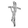 JEVELION Cross Pendant 925 Sterling Silver Cross Jesus Christ Crucifix