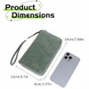 NQQNQQ US-B Passport Wallet, RFID Blocking Passport Holder Large Capacity,