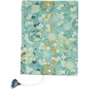 PACKOVE Funda De Libro De Tela Ajustable Protectora Y Decorativa