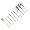 Nail Drill Bits Set Tungsten Steel Nail Art Grinding Head