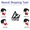 AZIVERSE Beard Bib Beard Apron - Beard Hair Catcher For