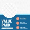 MILDPLUS 100 Count Disposable Bed Pads 30''X36'', Super Absorbent Underpads