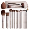 BS-MALL Juego de 14 brochas de maquillaje con 1 esponja: