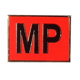 The England Store British Royal Military Police - MP pin badge enamel pin badge