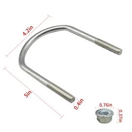 EZGO Heavy Duty Rear Leaf Spring U Bolt for RXV Gas Electric Golf Cart 603415