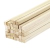 sourcing map Square Wooden Sticks, 10" x5/64 x5/64 Dowel Rod