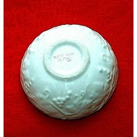 Deruta Ceramic White Grappa Individual Cereal Bowl 6in