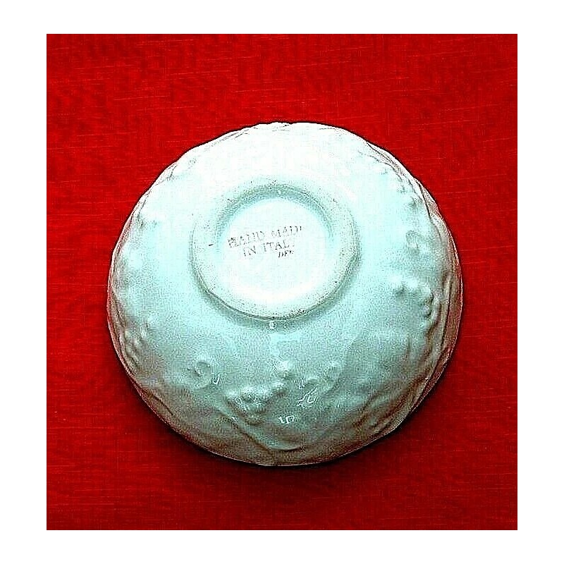 Deruta Ceramic White Grappa Individual Cereal Bowl 6in