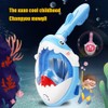 Full Face Snorkel Mask for Kids Breathing System Foldable 180