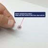 UNMAR White Self-Adhesive Screw Hole Stickers - 150 pcs. 0.55