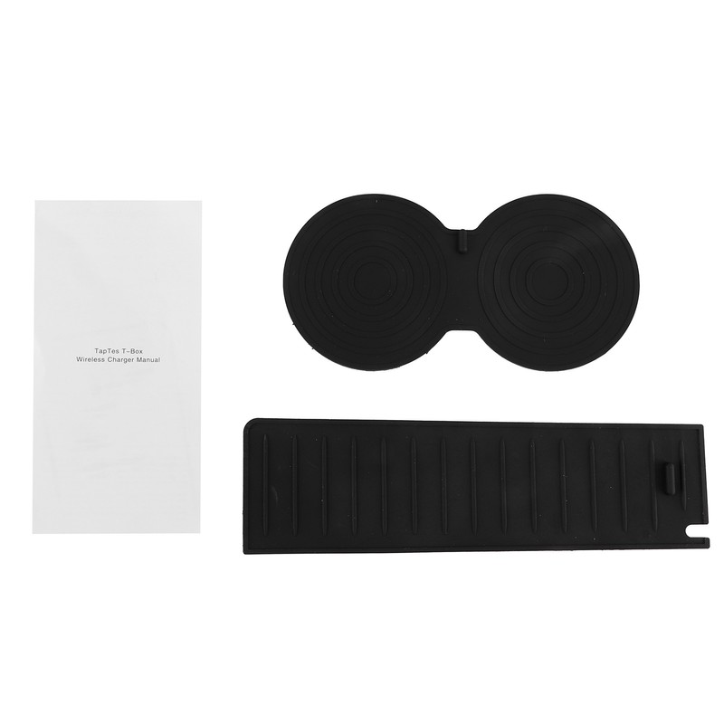 Wireless Phone Charging Pad Organizer Box with Water Cup Holder