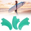 3pcs FCS G5 Surfboard Tail Fin Left Middle Right Surfing